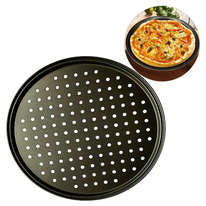 mesh-tray-bakeware-plate-dish-mould-deep-baking-tool-non-stick-pizza-pan-pizza-baking-pan