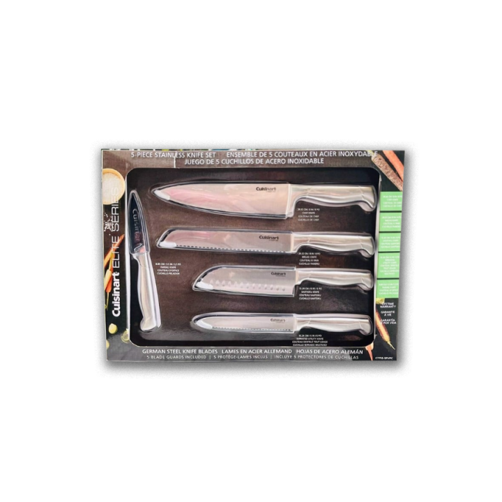 Cuisinart Elite Series 5-Piece Stainless Steel Cutlery Set