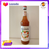 ?ส่งฟรี? โมนิน ไซรัป Mandarin Tangerine (Monin Syrup Mandarin Tangerine) 700 ml. มีเก็บปลายทาง