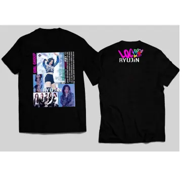 K Pop K-pop Kpop Itzy Album Short Sleeve Baseball T Shirt Women