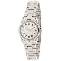 Casio Womens LTPV001D-7B Silver Metal Quartz Watch