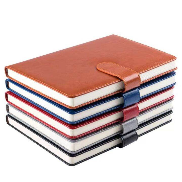 100 Sheets A5 Soft Pu Leather Notepad Student School Supplies Journal