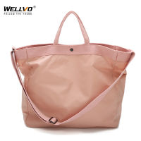 Wellvo Nylon Travel Bags Large Capacity Women Hand Luggage Travel Duffle Bag Weekend Bags Men Big Luggage Tote Bag XA45ZC