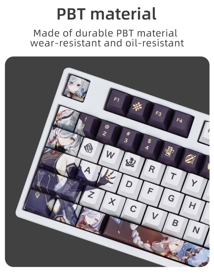 Anime V2 Keycap PBT Sublimation Mechanical Keyboard Keycaps - Etsy Hong Kong