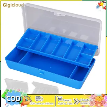 Fishing Waterproof Fishing Tackle Box Double Sided Opening and Closing Bait  Tool Storage Box Multifunctional Goods