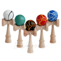 Crack Pattern Toy Bamboo Kendama Best Wooden Kids Educational Toys