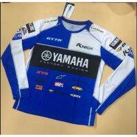 [In stock] 2023 design  new YAMAHA MOTO GP motorcycle T-shirt quick-drying long-sleeved round neck casual T-shirt，Contact the seller for personalized customization of the name