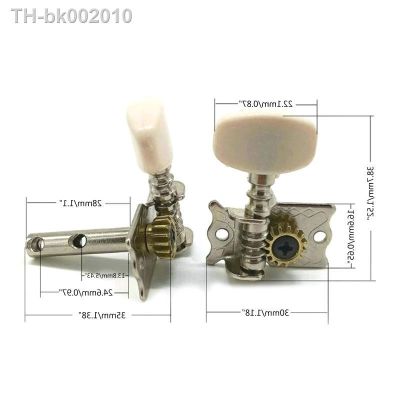 ❀﹍ 6Pcs/pack 3L 3R Guitar String Tuning Pegs Tuner Machine Heads Knobs Tuning Keys Acoustic Guitar Parts with Mount Screws