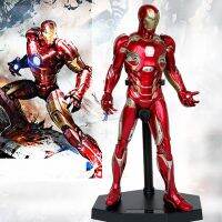 เครซี่ทอยอเวนเจอร์ไอรอนแมน Marvel Mark XLV MK45 1:6 XLIII จำกัดของขวัญของเล่นแบบจำลองฟิกเกอร์ไอรอนแมนการต่อสู้พีวิซีเคลือบสีสะสม