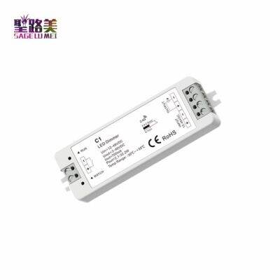 【Worth-Buy】 ตัวควบคุมเดี่ยวสีแอลอีดี C1 Dc12-48v 36V Cc หรี่เอาท์พุทคงที่กระแสไฟฟ้า350ma หรือ700ma ไดรฟ์1-13ชิ้นโคมไฟ Led 1W