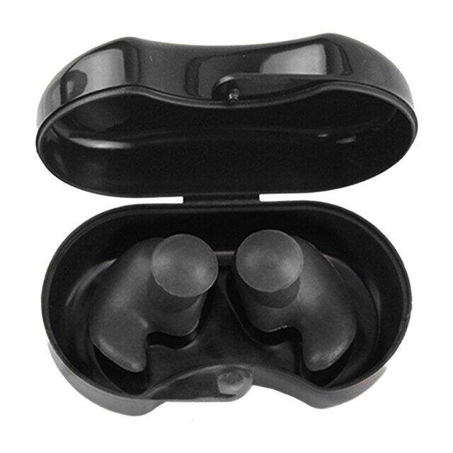 Hot Sales 】 fengdgf Swimming Earplugs Waterproof Reusable Silicone Ear