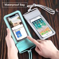 ;[- 1PC Universal Waterproof Mobile Bag For  12 11 Pro Max 8 7 POCO X3  Redmi  Pouch Bag Waterproof Phone Case