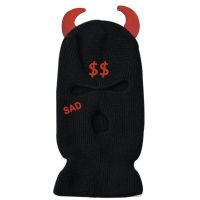 Demons Balaclava Hats Full Face Cover Ski Mask Hat Army Tactical Cs Windproof Knit Beanies Bonnet Winter Warm Halloween Caps