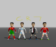 Mô hình lắp ráp cầu thủ bóng đá Cristiano Ronaldo Siu cao 50cm