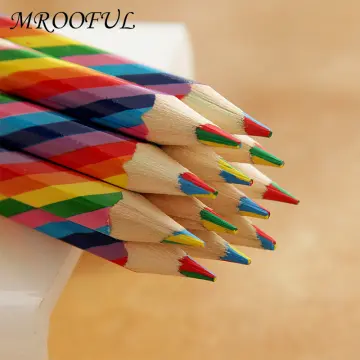 Stacking Stackable Buildable Colorful Crayon Party Favors Rainbow Pencils  For Kids' Crayons Coloring School Office Supplies - AliExpress