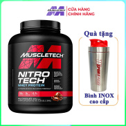 HCMFREE SHAKER INOX Sữa tăng cơ cực mạnh Whey Protein Nitro Tech của