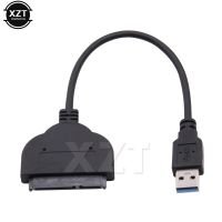 【On Sale】 The Power Hub USB 3.0ถึง SATA Adapter Cable Converter 22 Pin สำหรับ2.5นิ้ว HDD SSD Hard Disk แล็ปท็อป SATA Adapter Cable USB3สำหรับ PC คอมพิวเตอร์