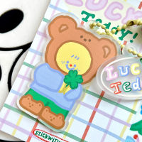 Lucky keyring : Teddy พวงกุญแจน้องหมีเท๊ดดี้โชคดี | Stickwithme4ev