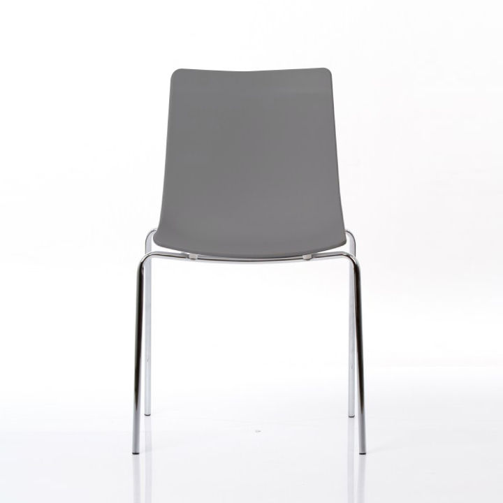 modernform-เก้าอี้อเนกประสงค์-เก้าอี้สัมมนา-เก้าอี้ประชุม-รุ่นct390-ขาเหล็ก-สีเทา