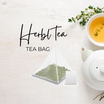 ชา ชาสมุนไพร Tea Bag herbal tea ชาซองทรงสามเหลี่ยม กลิ่นหอม สดชื่น 1ซอง  ดื่มแล้วทำให้ผ่อนคลาย สุขภาพดี ปลอดภัย ออแกรนิค 100 %