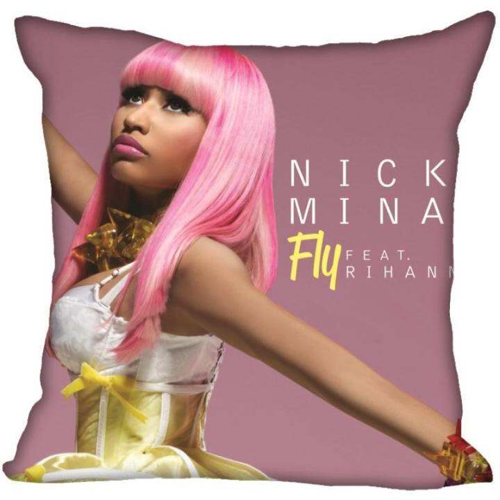 aa-ร้อน-ปลอกหมอน-nicki-minaj-สำหรับปกหมอนตกแต่งบ้านมีซิปมองไม่เห็น40x40ปลอกหมอน45x45cm