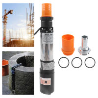 DC 12V พลังงานแสงอาทิตย์ เครื่องสูบน้ำ ลวดทองแดง เครื่องยนต์ ยกสูงสแตนเลส Submersible Well เครื่องสูบน้ำ 180W