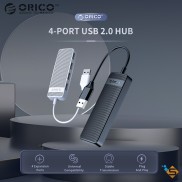 Bộ Chia Cổng USB 2.0 ORICO 4 Port - Hub USB ORICO 4 Cổng FL01-BK-BP