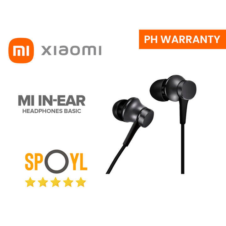 Xiaomi Mi InEar Headphones Basic Spoyl Store Lazada PH