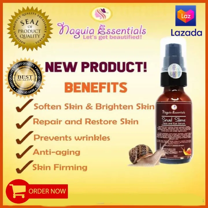 Snail Slime Face and Eye Serum Lazada PH