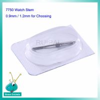 hot【DT】 2pcs/lot Stainess steel watch movement winding stem0.9mm 1.2mm thread diameter stem for 7750