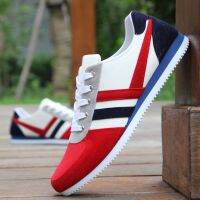 【CW】 Stripe Casual Shoes Men Sports Platform Shoes 2021 Spring Autumn Daily Walking Shoe Outdoor Running Sneakers Zapatillas Hombre