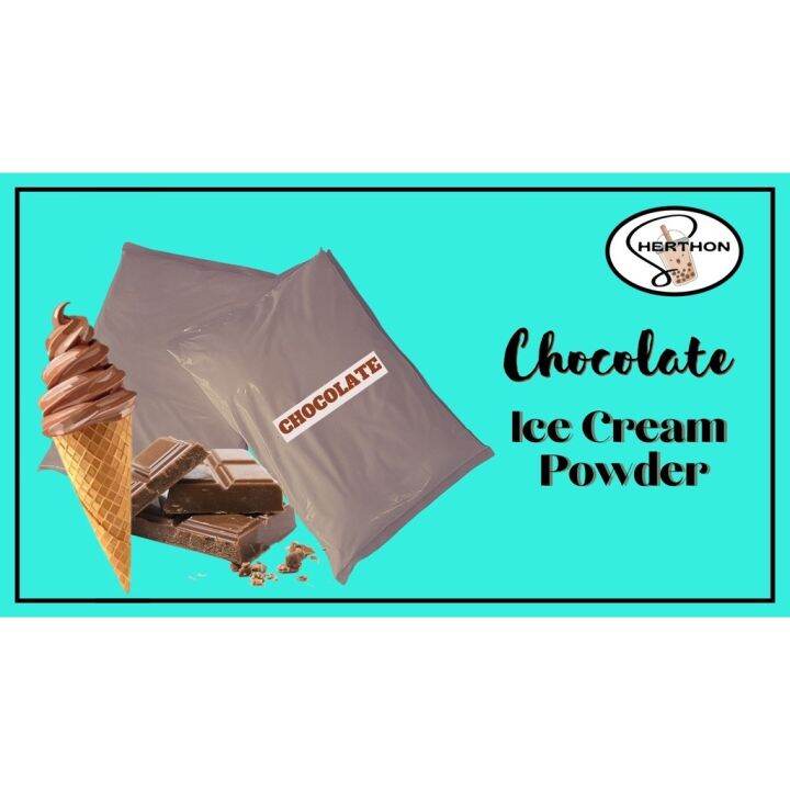 Hot zhujiusu4070 CHOCOLATE Serve Ice Cream Powder 1kg Lazada PH