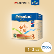 Sữa bột Frisolac Gold 3 Hộp Giấy 2KG