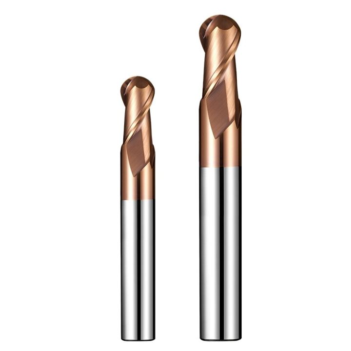 1pc-hrc55-ดอกเอ็นมิลคาร์ไบด์สองขลุ่ยลูกจมูก-endmill-r1-r2-r3-r4-r5-งานไม้รัศมียาวเราเตอร์บิตเครื่องตัดกัดซีเอ็นซี