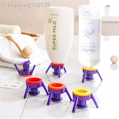 6Pcs/set Drink Bottles Stand Cap Kit Easy Pour Out Thick Liquid Bottle Emptying Kit with 6 Adapters