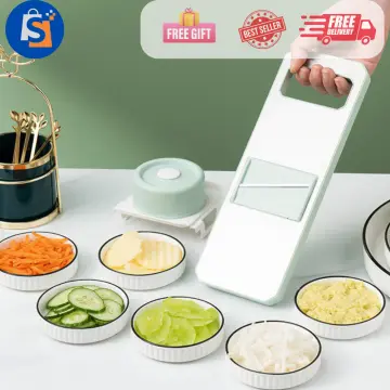 Safe Slice Vegetable Grater Shredder Julienne Slicer Fruit Cutter