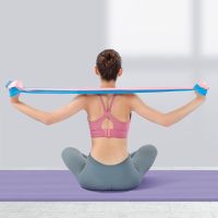 2021 High Quality  Fitness Exercise Resistance Bands Rubber Yoga Elastic Band 150cm Bands  for Gym Training Not Easy Break Exercise Bands