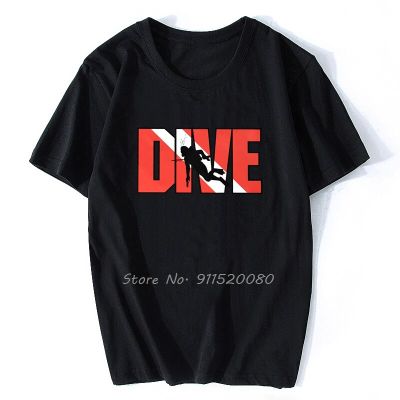 Awesome Scuba Drive T-Shirt Men T Shirt Short Sleeve Ocean Diving T Shirt Diver Gift Tshirt Cotton Tee Top Harajuku Streetwear