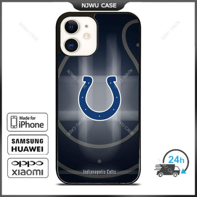 Indianapolis Colts Nfl Phone Case for iPhone 14 Pro Max / iPhone 13 Pro Max / iPhone 12 Pro Max / XS Max / Samsung Galaxy Note 10 Plus / S22 Ultra / S21 Plus Anti-fall Protective Case Cover