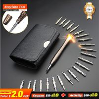 25pcs Pocket Mini Precision Screwdriver Bit Set Laptop IPhone Mobile Phone Multi Repair Dismantle Tool Torx Screw Driver Handtool parts Accessories