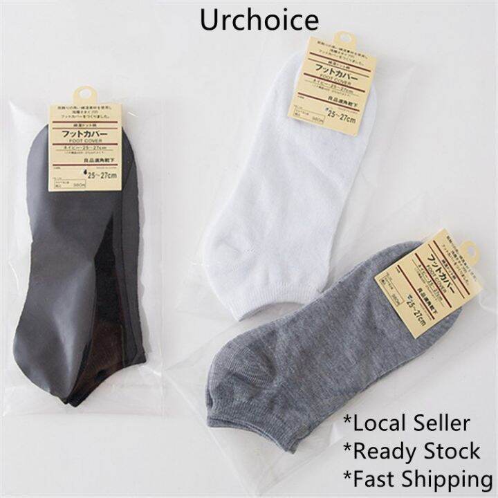 ready-stock-1pair-uni-free-size-cotton-sock-school-office-fashion-casual-sport-short-ankle-socks-stoking-uni