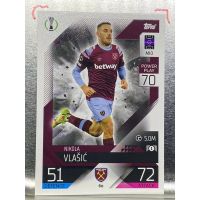 การ์ดนักฟุตบอล Nikola Vlasic 2022/23 การ์ดสะสม West ham united FC การ์ดนักเตะ เวสต์แฮมยูไนเต็ด เวสแฮม