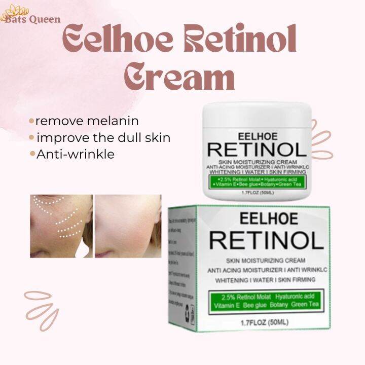 EELHOE RETINOL WHITENING CREAM Skin moisturizer Body lotion cream ...