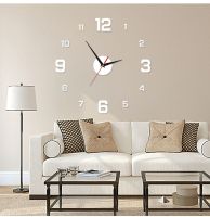 3d Wall Clock Luminous Frameless Wall Clock Large Wall Clock Living Room - New Wall - Aliexpress