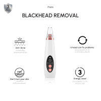 Parin เครื่องดูดสิวเสี้ยน Blackhead Removal  ปรับแรงดูดได้ 3 ระดับ พร้อมจอ LED