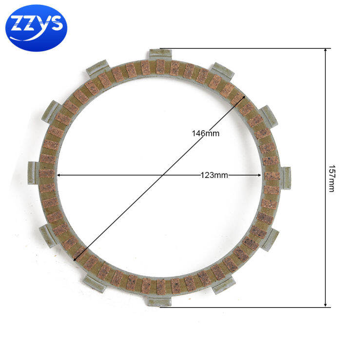 ชุดจานเสียดทานจานคลัชมอเตอร์ไซค์สำหรับ-kawasaki-versys-650-kle500-kle650-kle-500-650-klr600-klr650-klx650-klr-650-klx-650