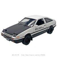 AE86เริ่มต้น1:32รถของเล่นโลหะของเล่นยานพาหนะย่อส่วน Hiasan Mobil ของเล่นขนาดเล็กสำหรับเป็นของขวัญของเด็กผู้ชาย