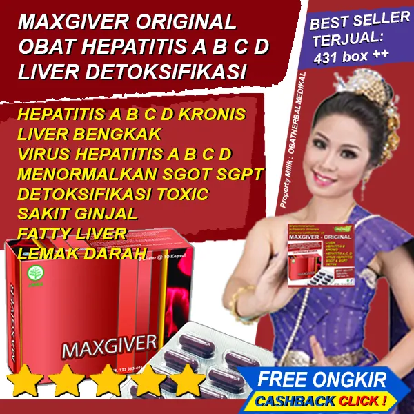 Obat Hepatitis B Sirosis Hati Liver Penyakit Kuning Lever Perut Bengkak ...