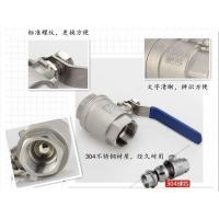 304 Stainless Steel Ball Valve Two-Piece Two-Piece Internal Thread Water Shift Valve 4 Sub- 1 -Inch 2 -Inch DN25 Wire 50