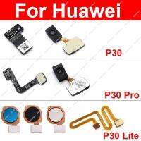 Home Tombol เซ็นเซอร์ลายนิ้วมือสายยืดหยุ่นไม่เหมาะสำหรับ Huawei P30 P30 Pro เมนู P30pro Sidik Jari Scanner Kembali Ki Perbaikan Bagian